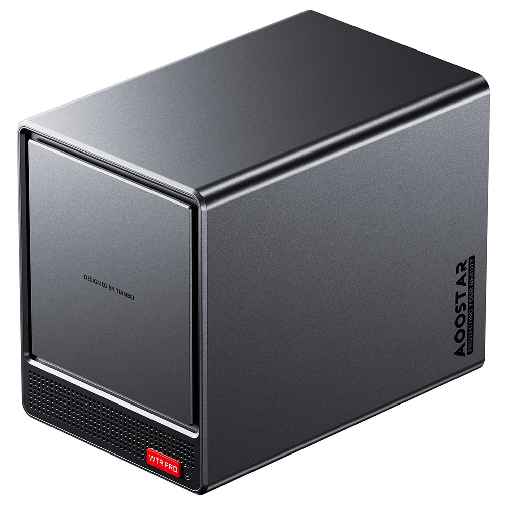 AOOSTAR WTR Pro NAS Mini PC Barebone No RAM No SSD AMD Ryzen 7 5825U 8 Cores Max 4 5GHz HDMI DP Type-C Triple 4K Display W