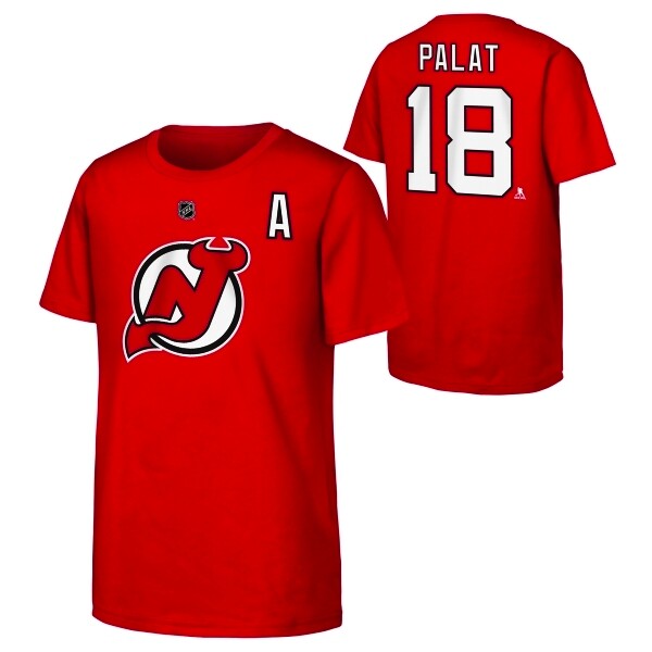 Koszulka dziecięca Fanatics flat alt. Captain N N SS Ondřej Palát New Jersey Devils 10-12 lat