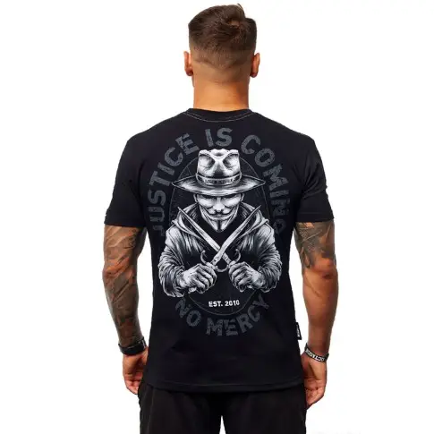 Octagon T-Shirt Koszulka Justice Is Coming Black