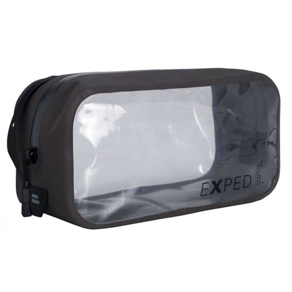 Organizer saszetka podróżna Exped Clear Cube 3L charcoal