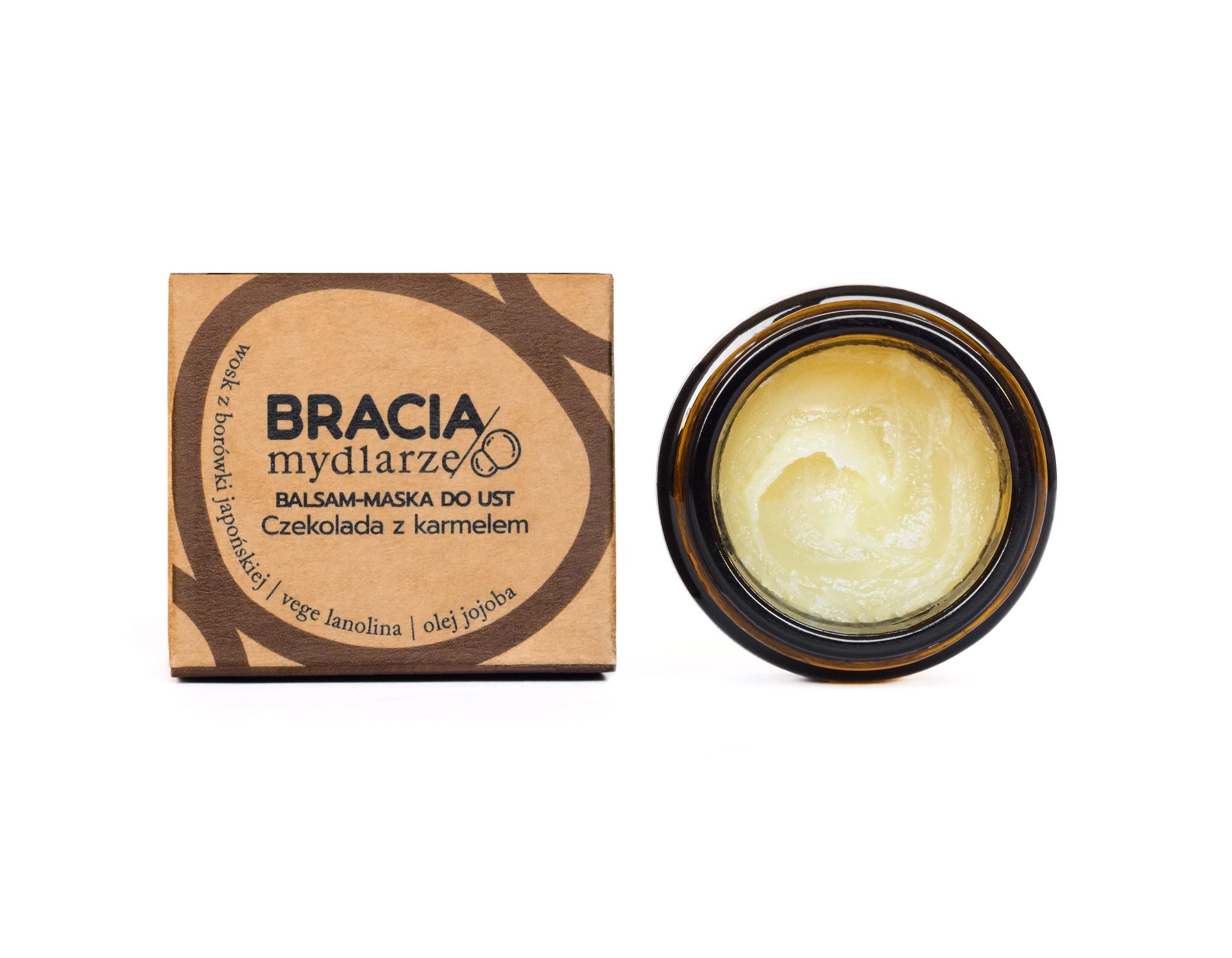 Bracia Mydlarze Balsam-Maska do Ust Czekolada z Karmelem 15ml