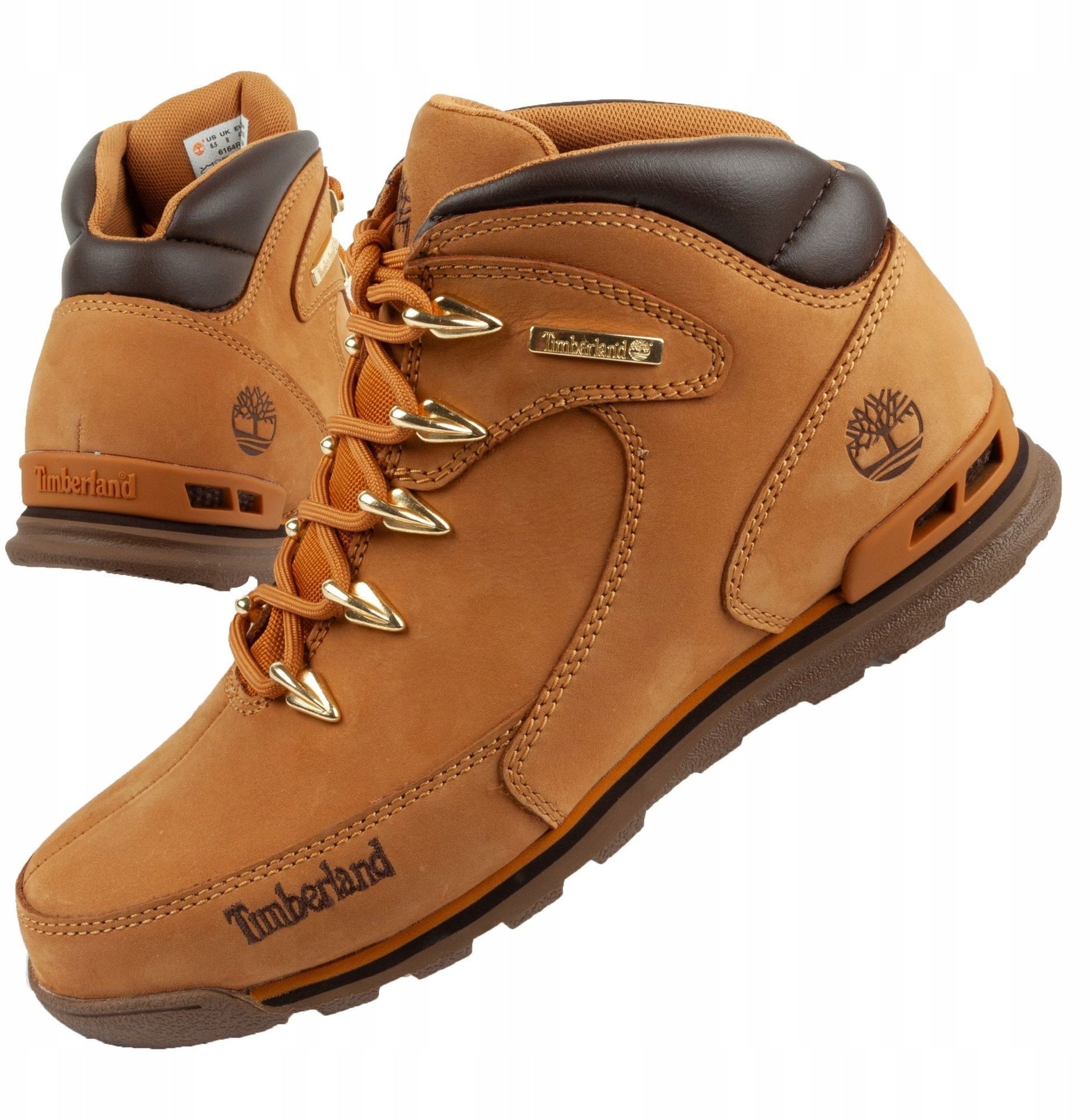 Buty trekkingowe męskie Timberland Euro Rock Mid Hiker TB06164R231 Żółte 45