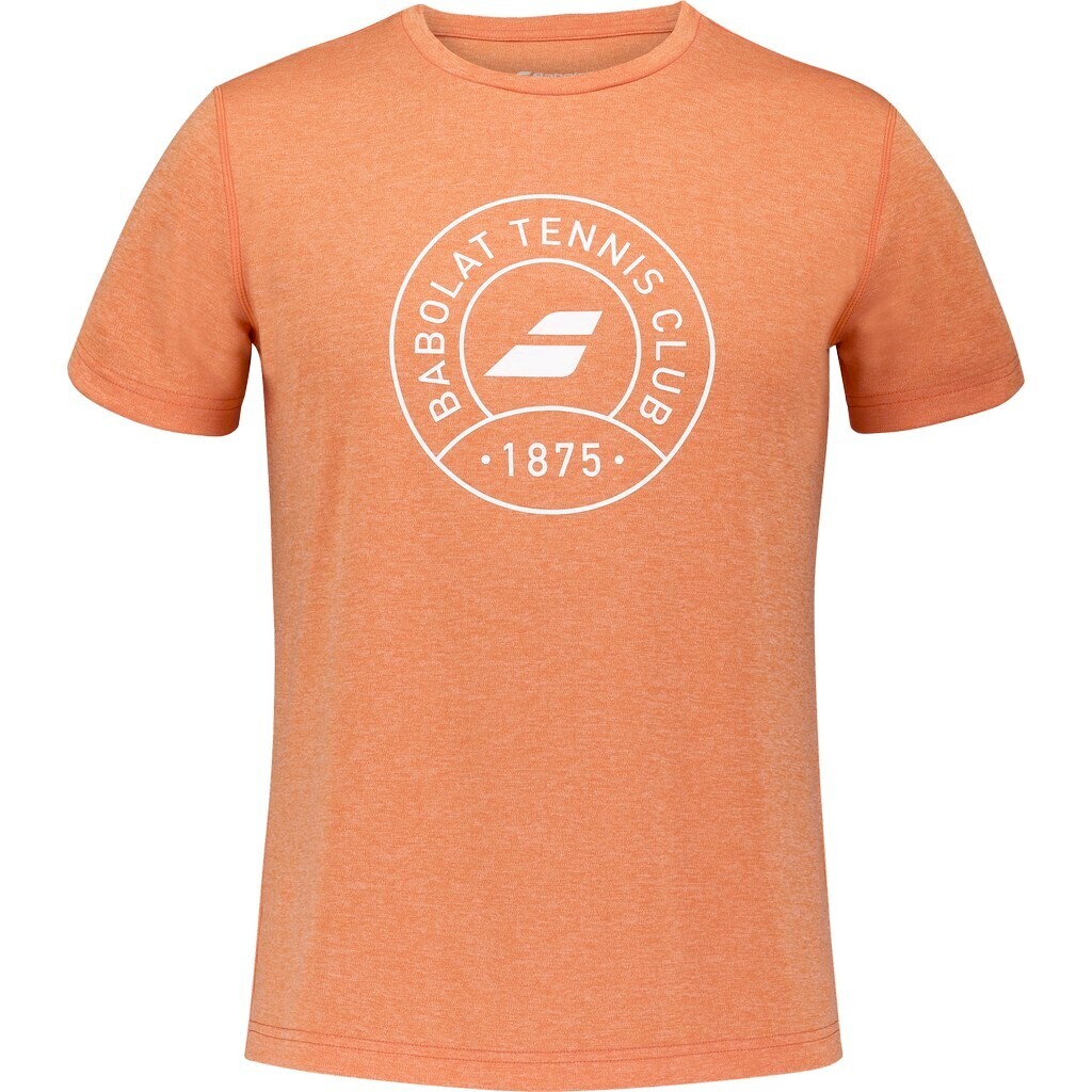 Koszulka męska Babolat Exercise Graphic Tee Men Vibrant Orange L