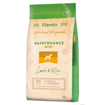 Karma dla psa FITMIN Lamb & Rice Mini 12 kg