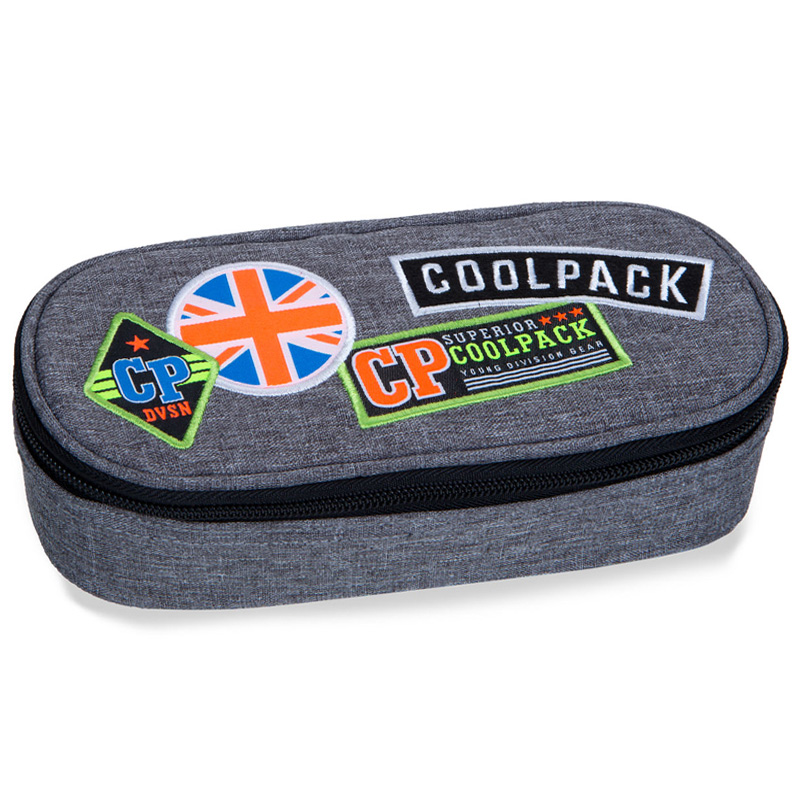 CoolPack - CAMPUS Piórnik z organizerem Grey 62052