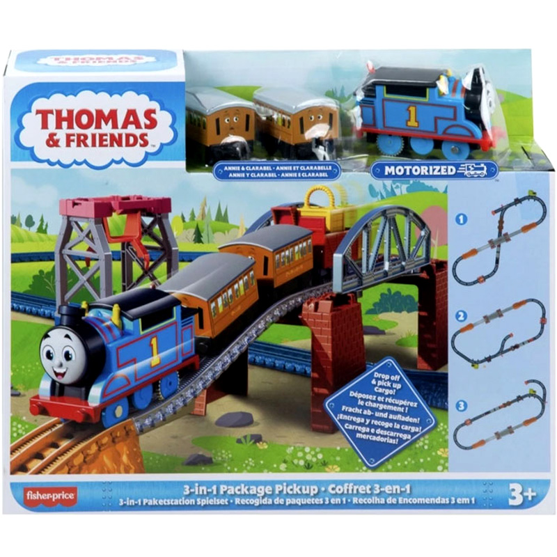 Fisher-Price Tomek i Przyjaciele - Wielka dostawa Zestaw 3w1 HGX64