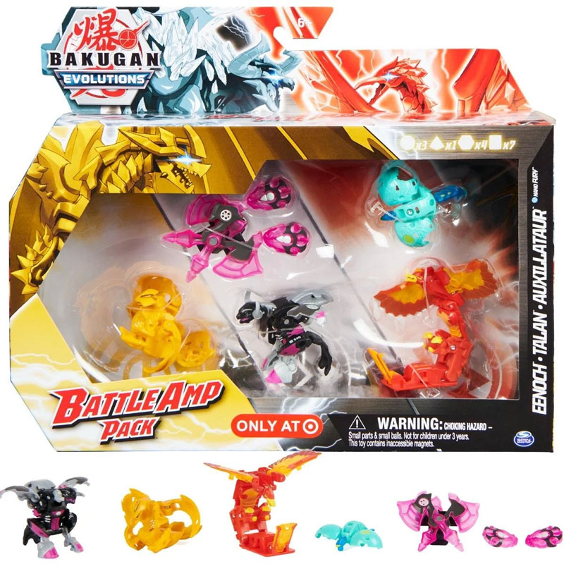 Bakugan Evolutions - Zestaw Mega Rozgrywka Battle Amp Pack 20139593