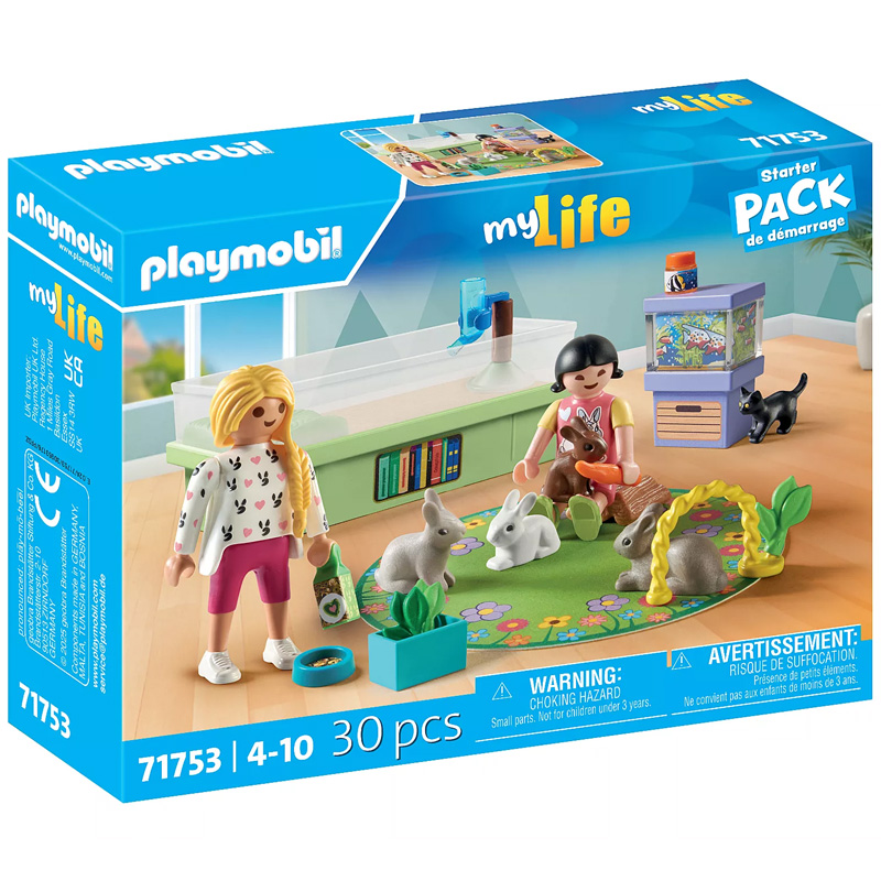 Playmobil my Life Dziewczynki z królikami 71753