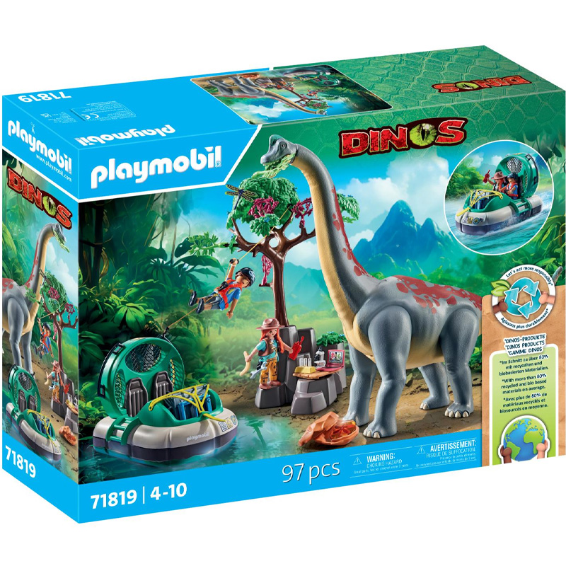 Playmobil Dinos Brachiozaur z poduszkowcem 71819