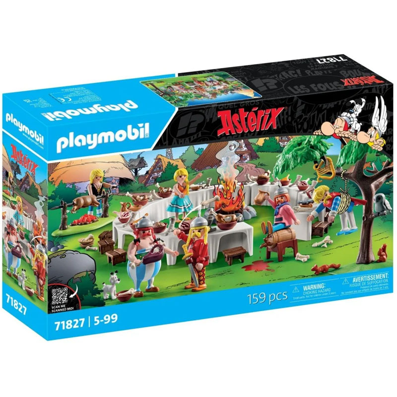 Playmobil Asterix Wiejska biesiada 71827