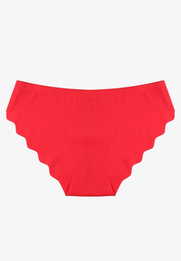 Czerwone Bezszwowe Majtki Typu Figi Dolinella