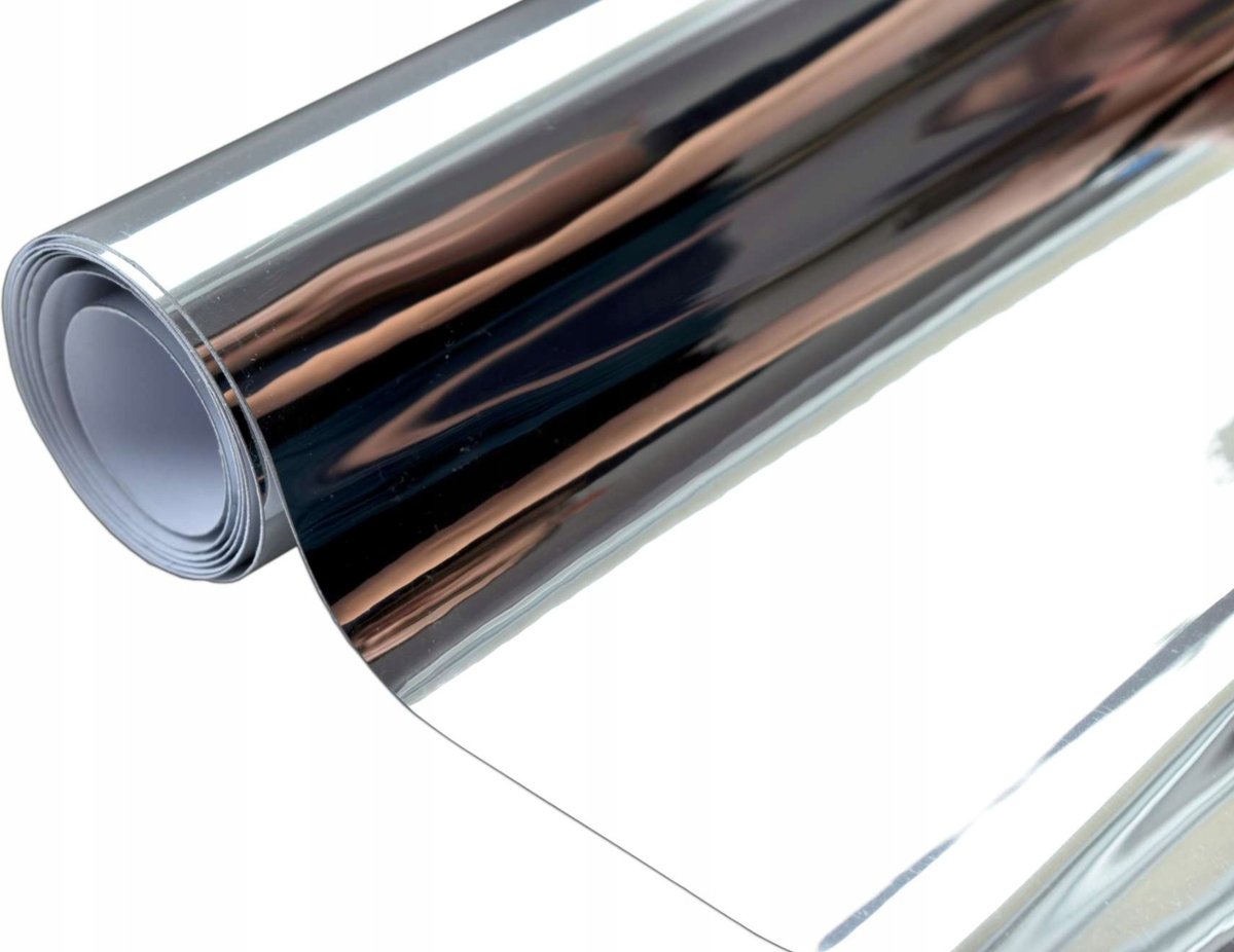 FOLIA LUSTRZANA NAKLEJANA SAMOPRZYLEPNA LUSTRO NA MEBLE ŚCIANĘ 150X58