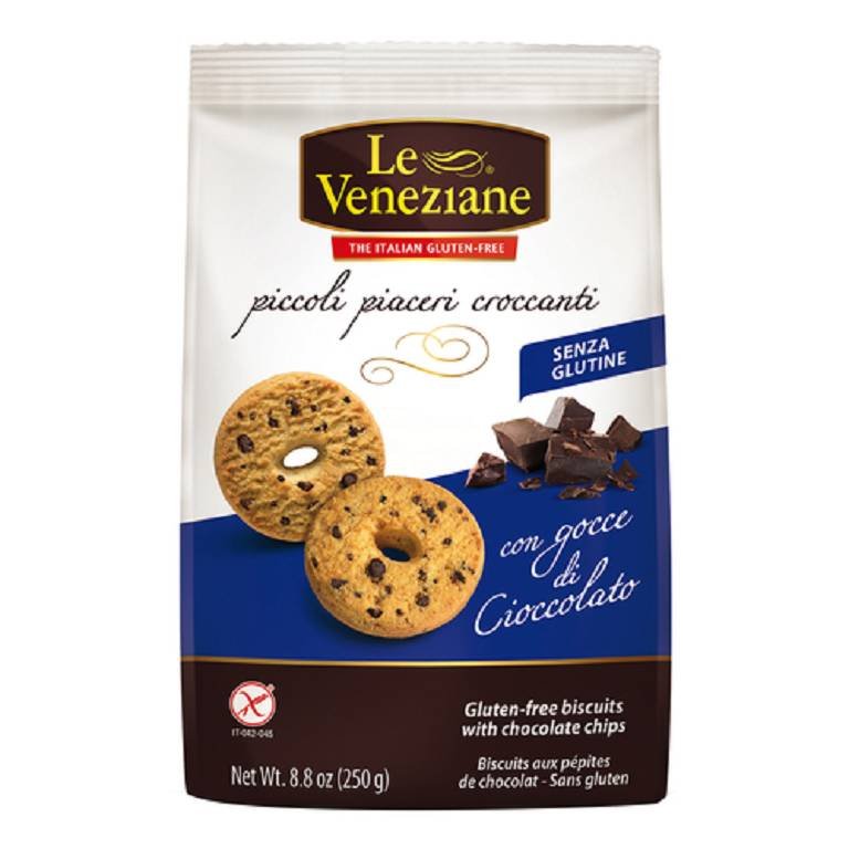 Kruche ciasteczka bez glutenu 250g - Le Veneziane