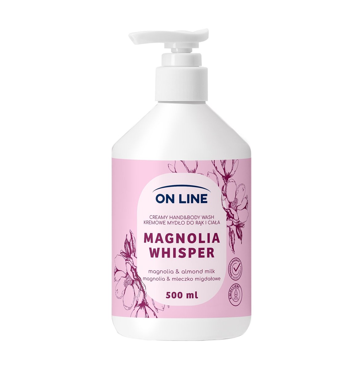 On Line Kremowe Mydło Do Rąk I Ciała Magnolia&mleczko Migdałowe 500 Ml