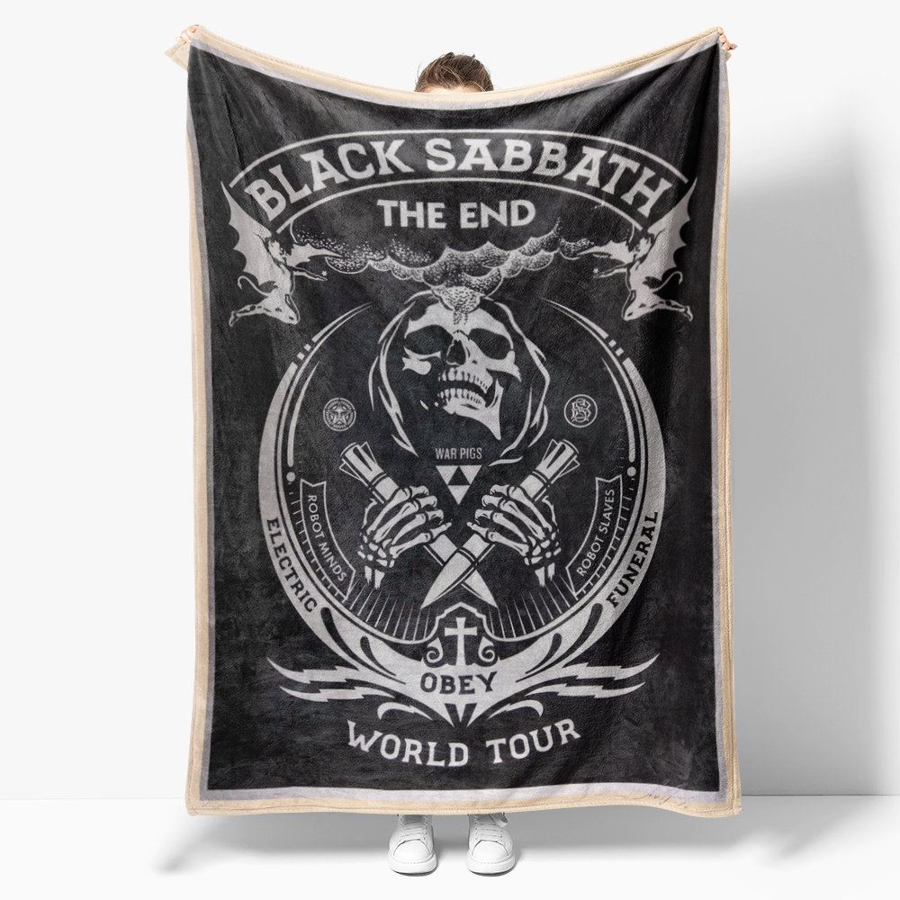 narzuta/koc BLACK SABBATH -THE END