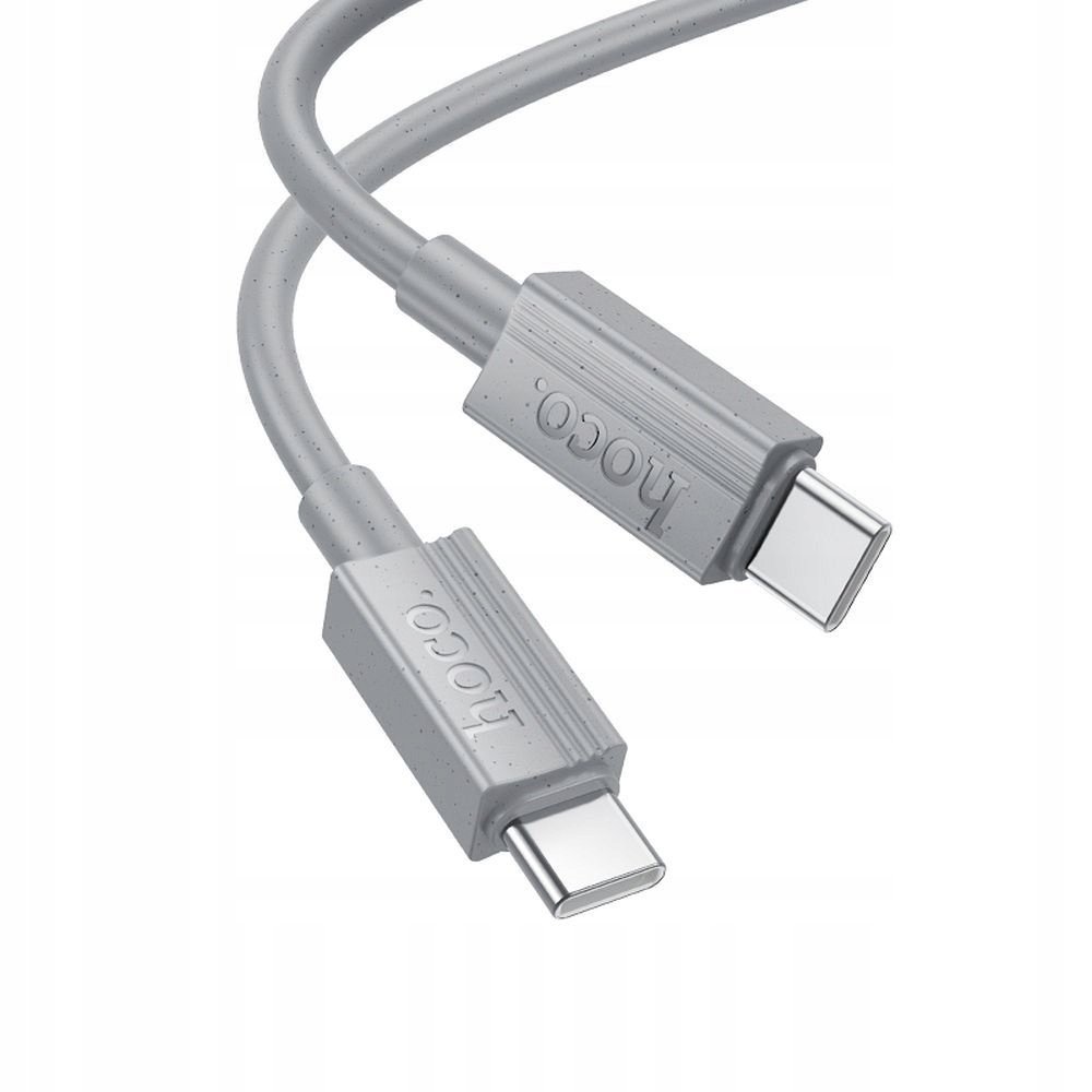HOCO kabel Typ C do Typ C 3A 60W X107 1 m szary