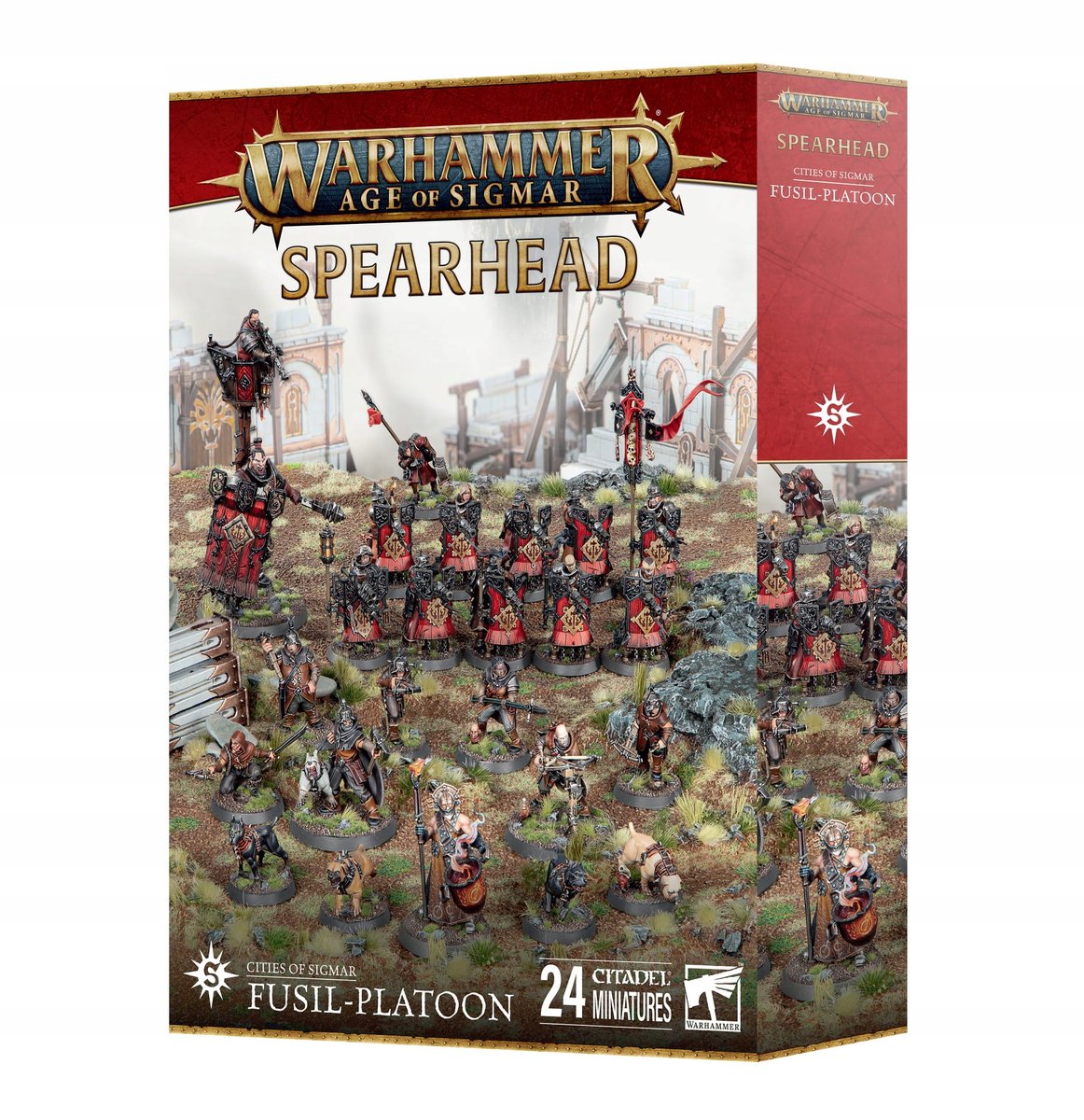 WARHAMMER AOS - SPEARHEAD: CITIES OF SIGMAR FUSIL-PLATOON