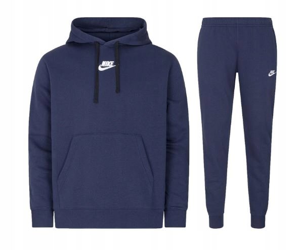 Komplet dresowy Nike granatowy DM6838-411bawełna r. XL