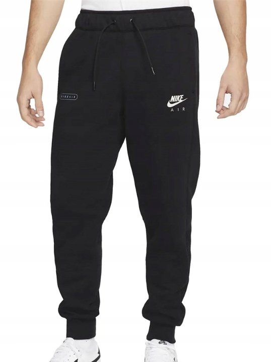 Spodnie dresowe Męskie czarne Nike DM5209-010 r. S