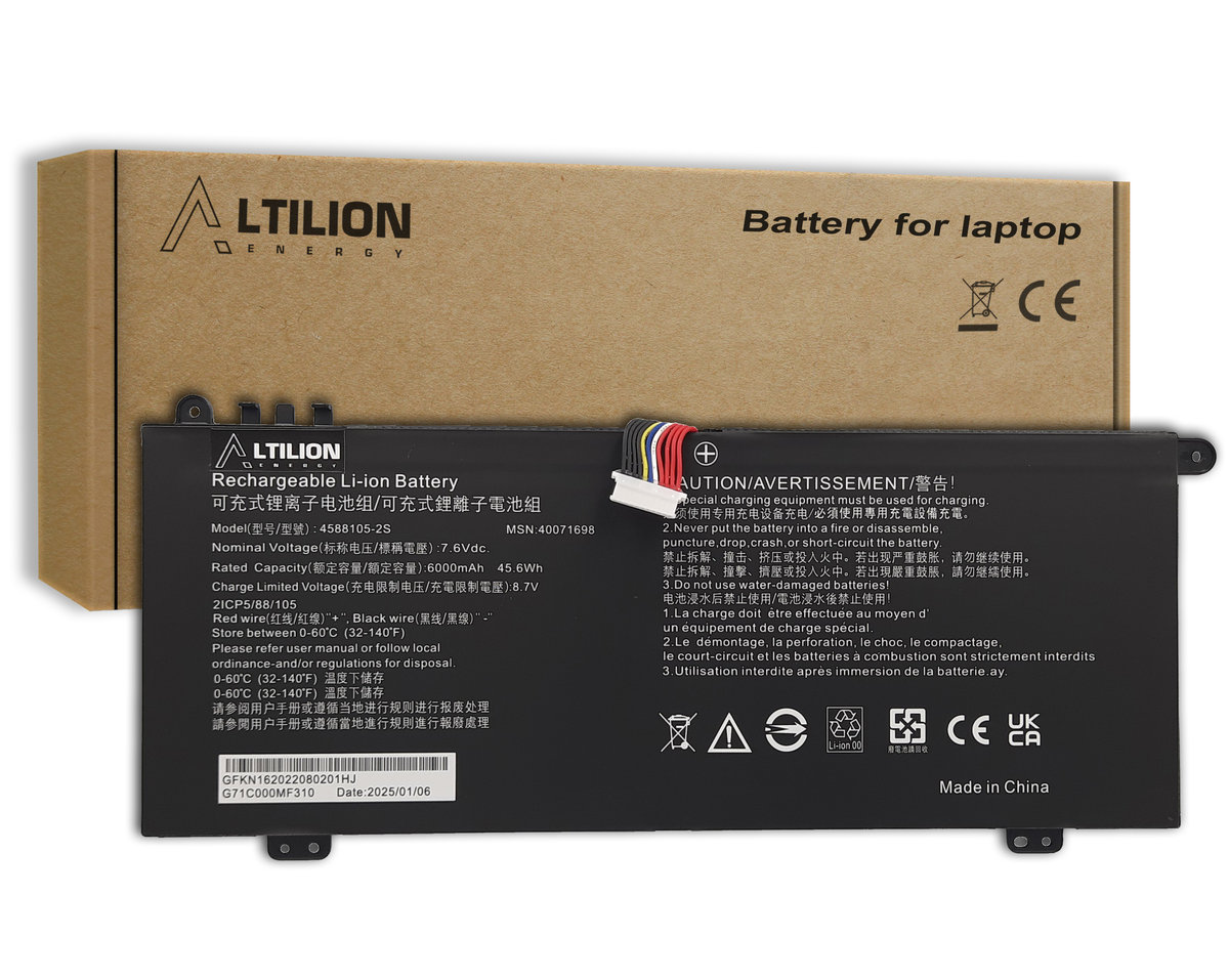Bateria 4588105-2S 4588106-2S do Toshiba Dynabook Satellite Pro C40 / C50