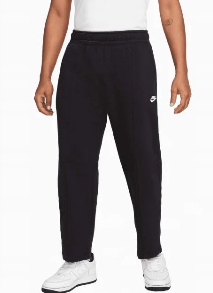 Spodnie dresowe Męskie Nike Club Fleece czarne DX0543-010 r. XXL