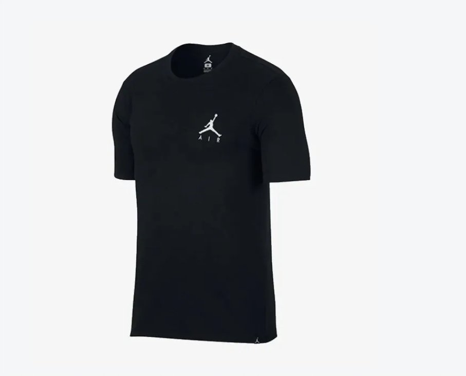 Koszulka męska T-shirt Nike Air Jordan DA6799-010 czarna r. XS
