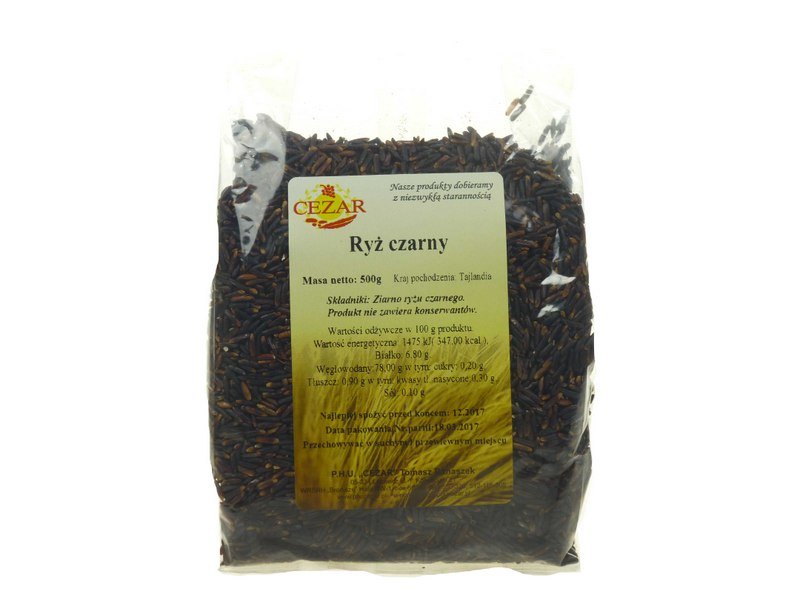 Ryż czarny 1kg naturalny