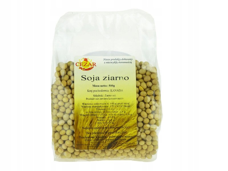 Soja ziarno 1 kg ziarno soi premium