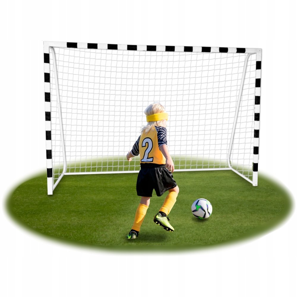 BRAMKA PIŁKARSKA OGRODOWA TRENINGOWA DUŻA WZMOCNIONA DLA DZIECI 300X200 CM