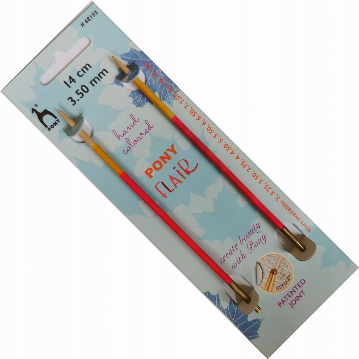 końcówki drutów 14cm 3.5 mm PONY FLAIR 68103 do łączenia z żyłką