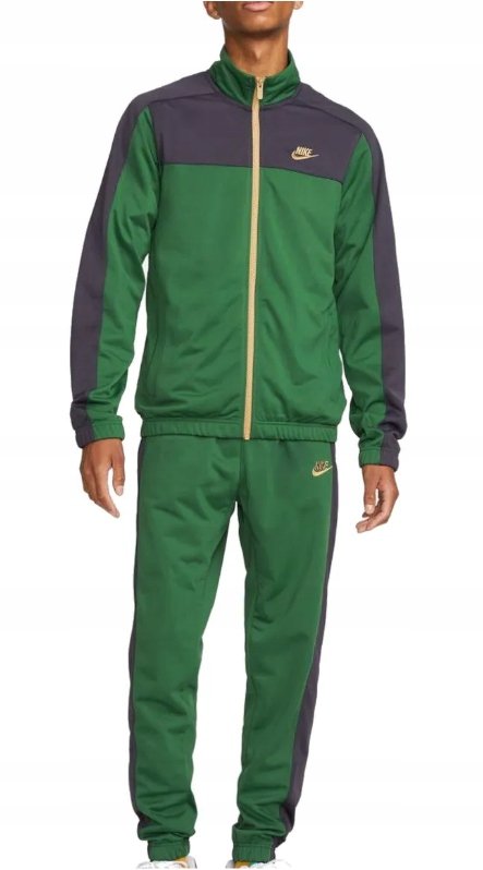 KOMPLET DRESOWY męski Nike Sportswear Essentials - Zielony DM6843-341 r. S