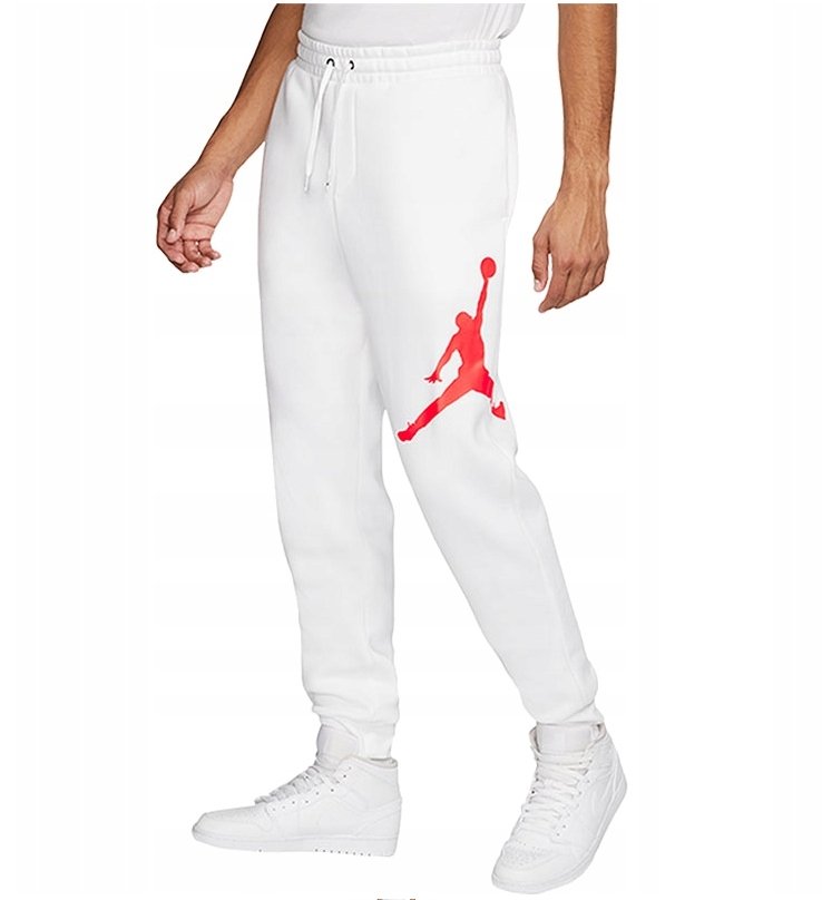 Spodnie dresowe Jordan MĘSKIE białe DA6803-100 r. L
