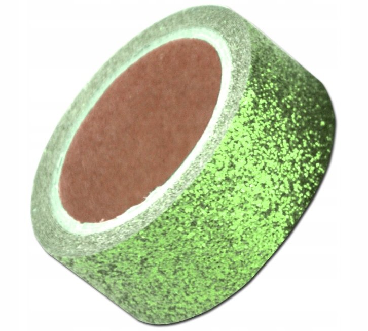 TAŚMA DEKORACYJNA SAMOPRZYLEPNA 18mm zielona