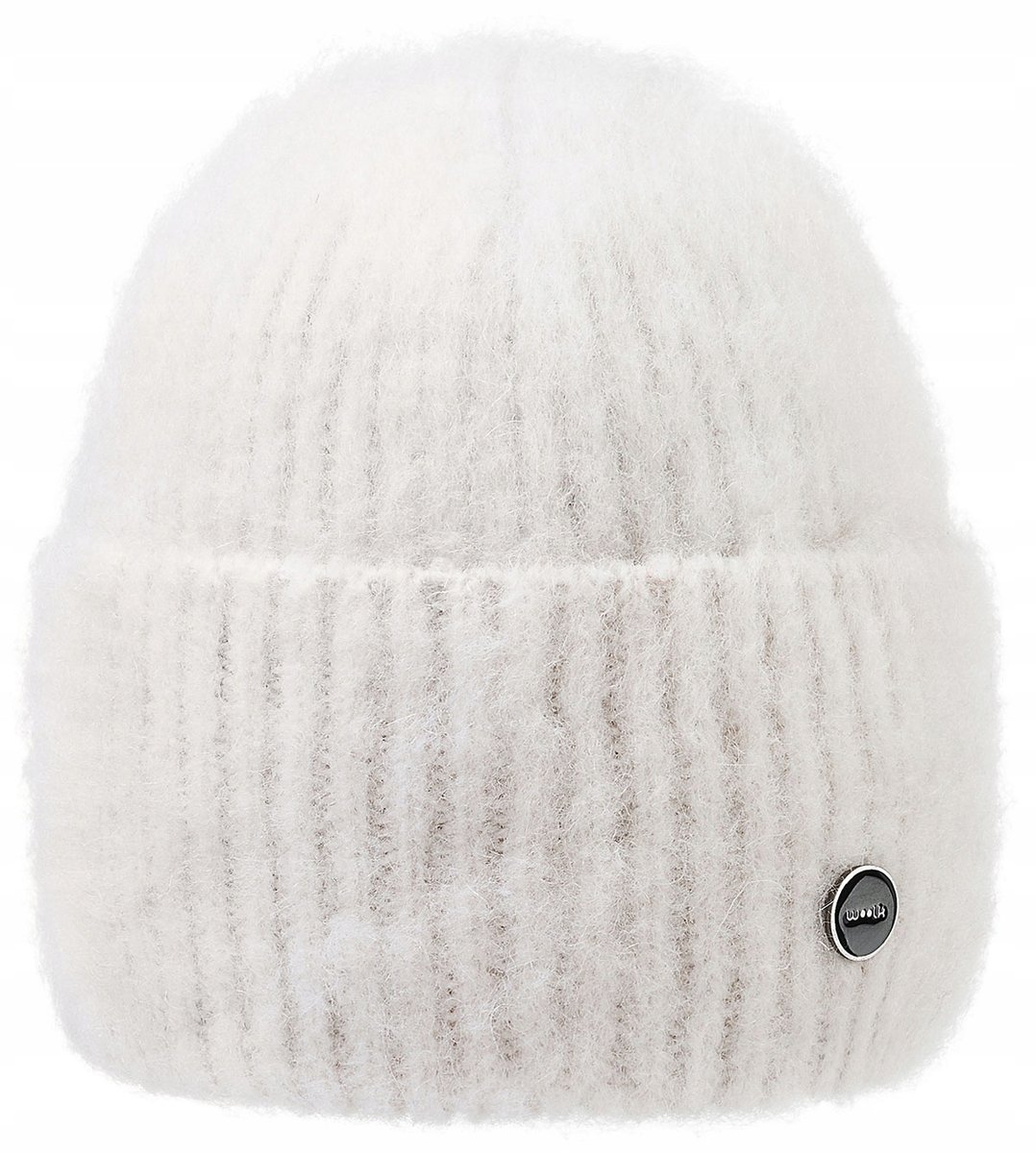 Zimowa Czapka Damska Dziana Ciepła Wełna WOOLK