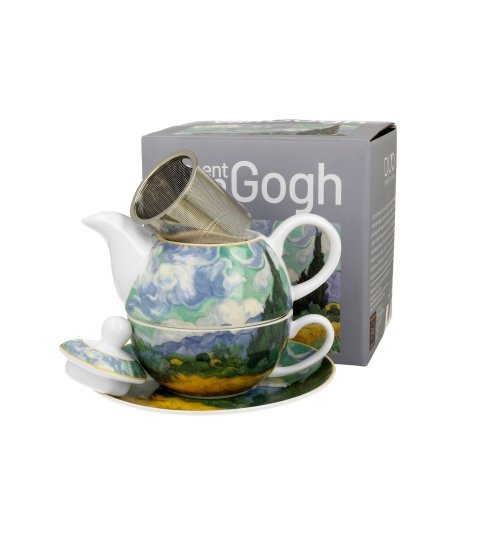FILIŻANKA + DZBANEK DUO POLE PSZENICY Van Gogh 350 ML NA PREZENT