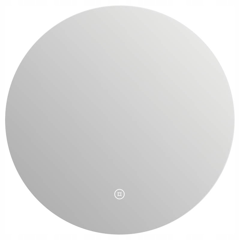 Lustro łazienkowe okrągłe EMKE 50cm Oświetlenie LED Ściemnialne 6500K