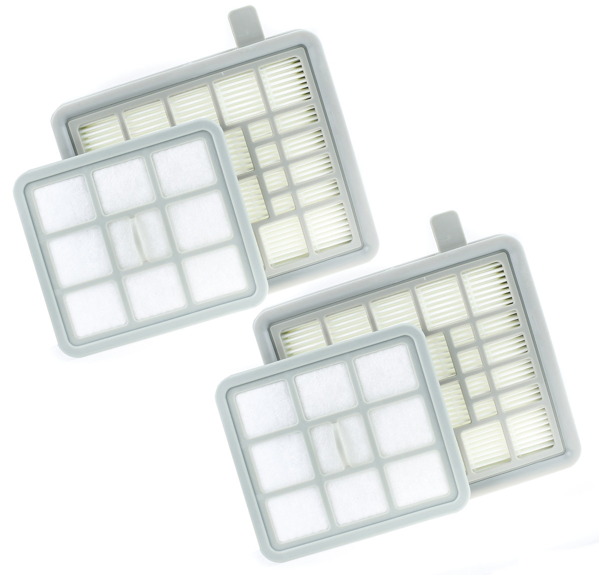 2X Filtr Hepa Zestaw Do Zelmer Quiqo Zvc315Sk Zvc315Hp