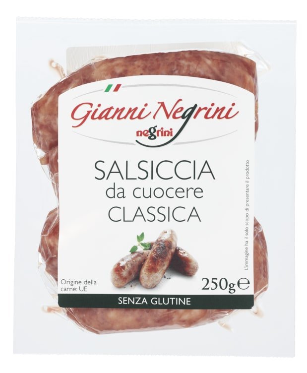 Kiełbasa salsiccia grill classica 250g - Gianni Negrini