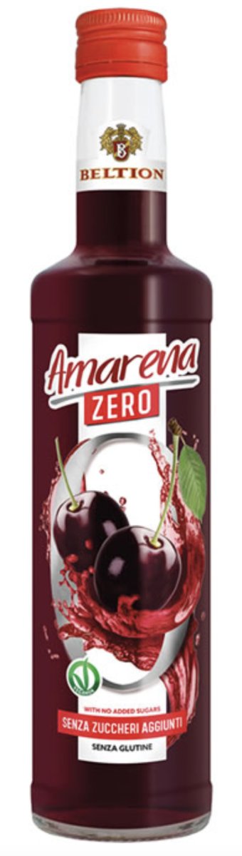 Syrop wiśniowy bez cukru Amarena Zero Sciroppo 500ml - Beltion