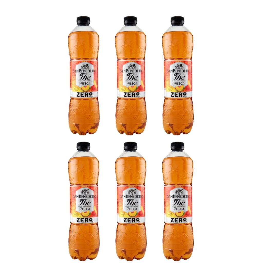Napój brzoskwiniowy The zero pesca 6 x 1,5l - San Benedetto