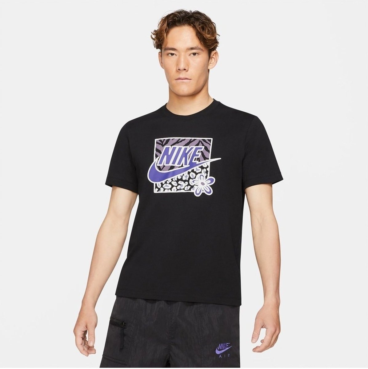 Koszulka Męska T-shirt Nike Logo DV2309-010 r. L