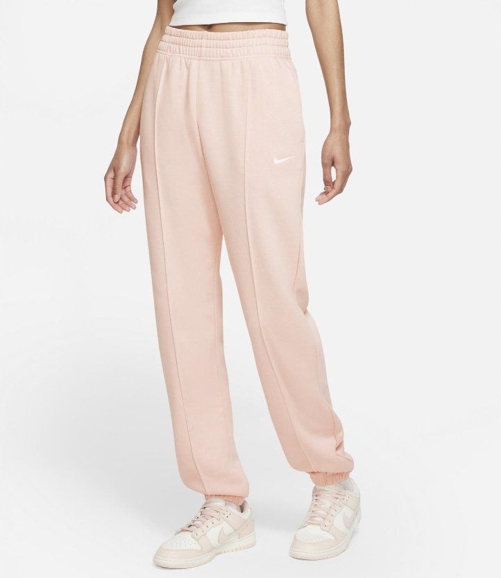 Spodnie dresowe damskie NIKE ESSENTIAL FLEECE różowe BV4089-800 r. L