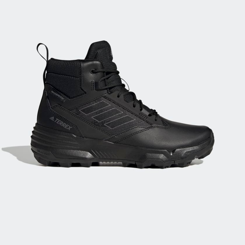 Buty Męskie Czarne Adidas Terrex Unity Leather Mid GZ3325 r. 46 2/3