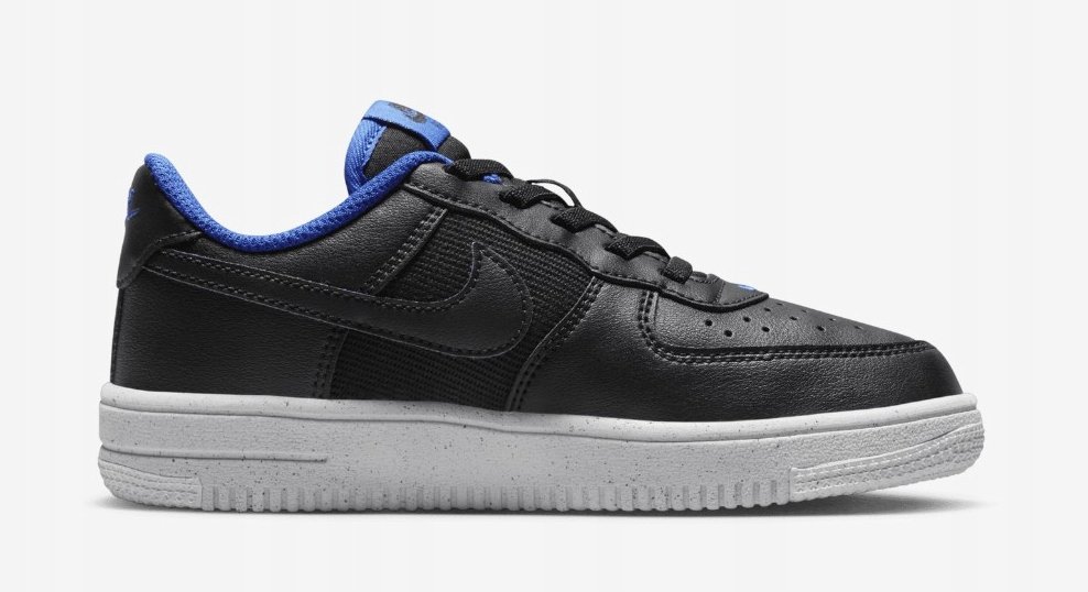 Buty Dziecięce Sportowe Czarne Nike Air Force 1 DM1087-001 r. 34