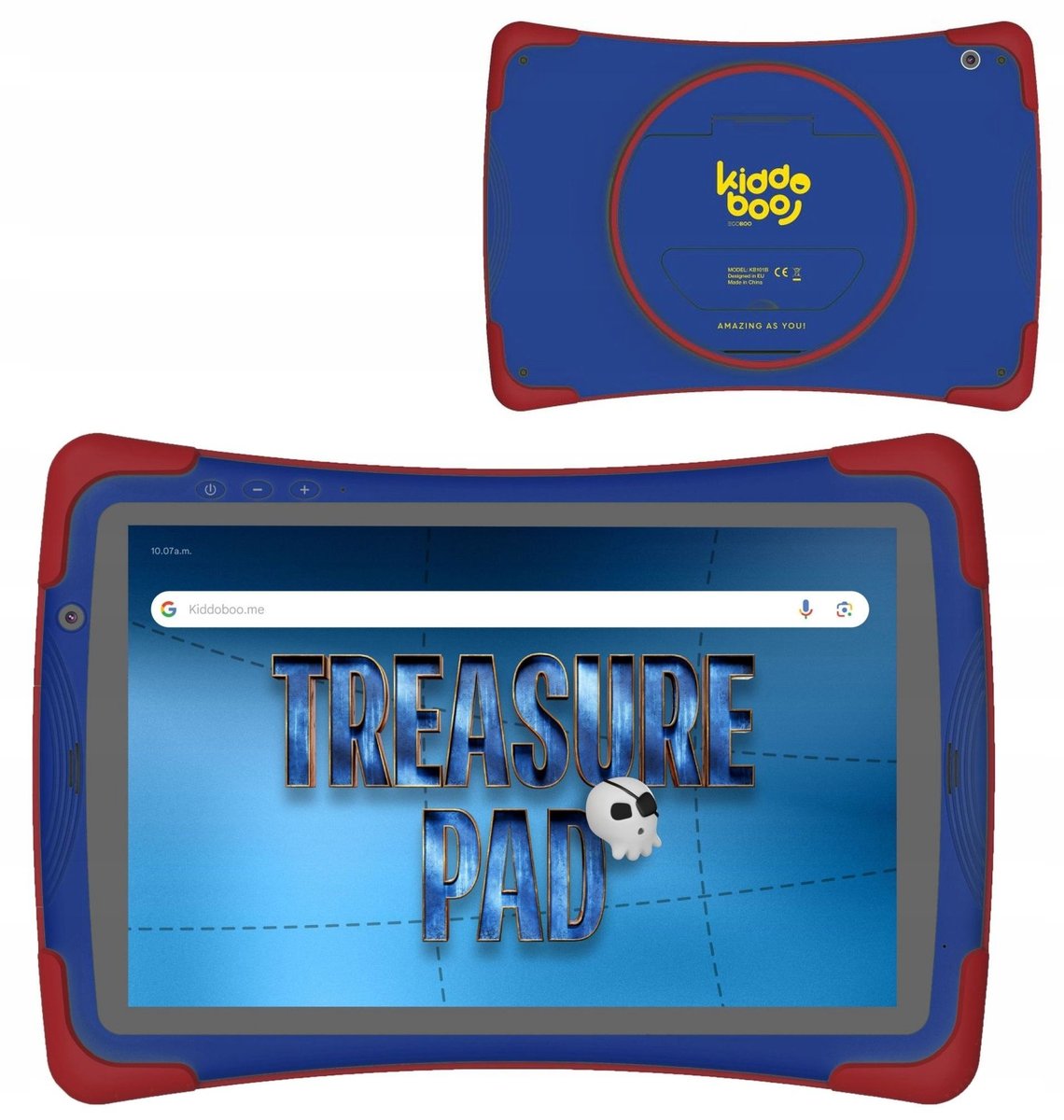 Tablet Dla Dzieci Edukacyjny 10,1” Wifi Bluetooth 4Gb / 64Gb Android 14 / Treasure Pad / Kb102P
