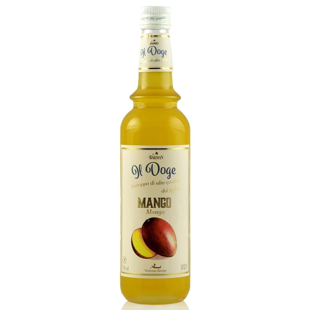 Syrop barmański, do drinków MANGO 700 ml