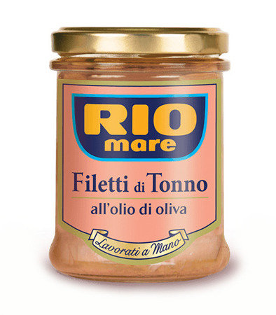 Filety z tuńczyka w oliwie Filetti di Tonno 180g - Rio Mare