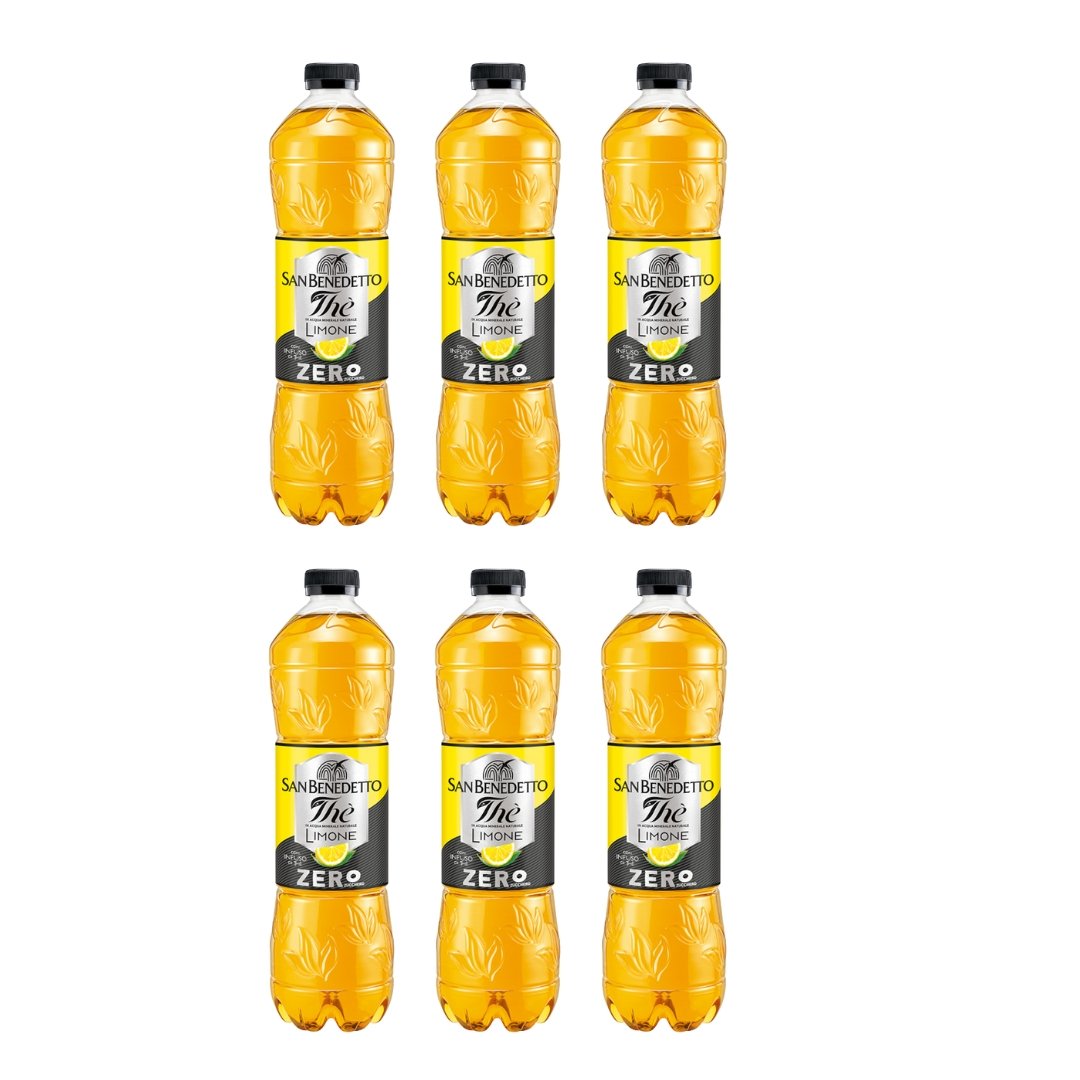 Napój cytrynowy The zero limone 6 x 1,5l - San Benedetto