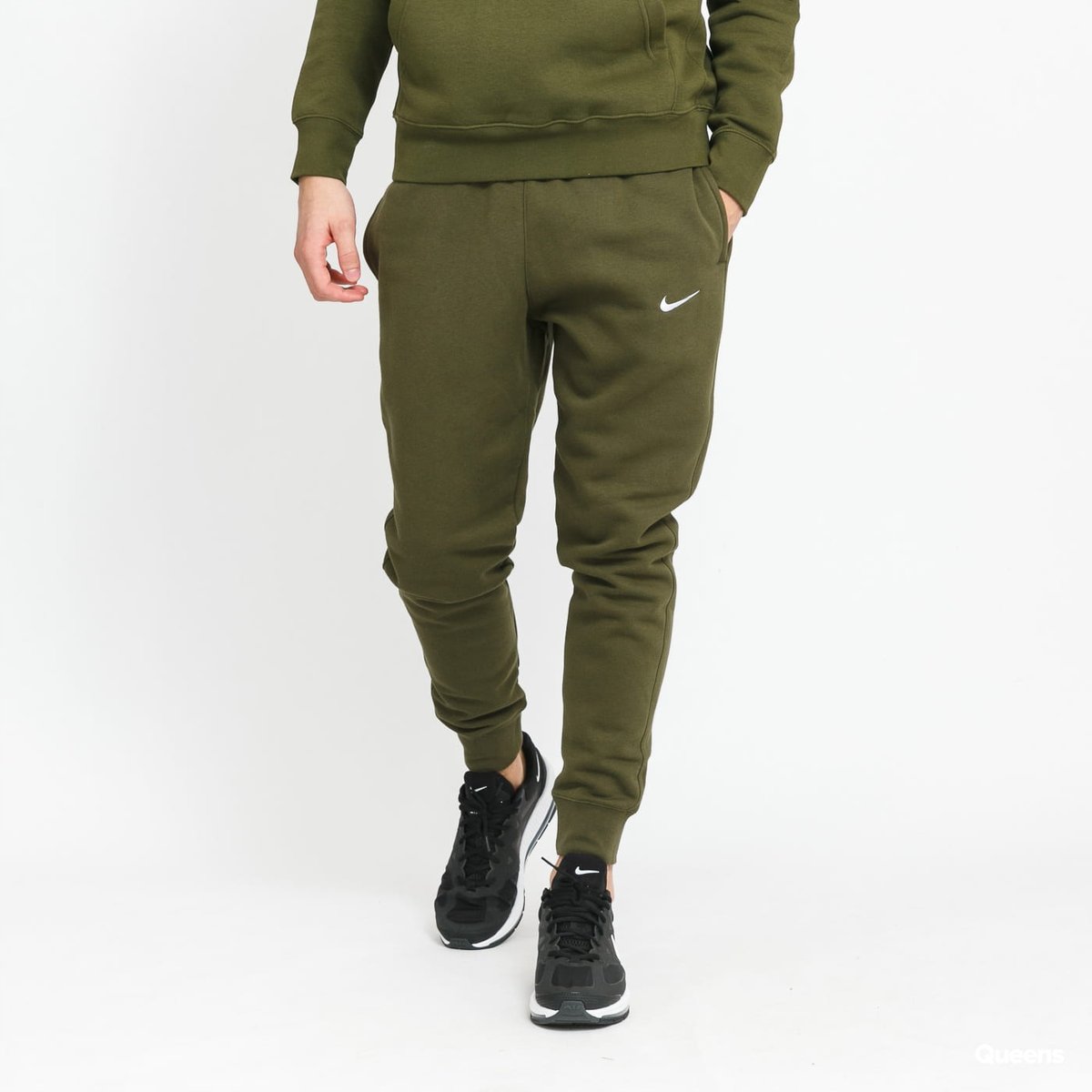 Spodnie dresowe Męskie Nike FLEECE SWOOSH CLUB zielone 826431-327 r. XXL