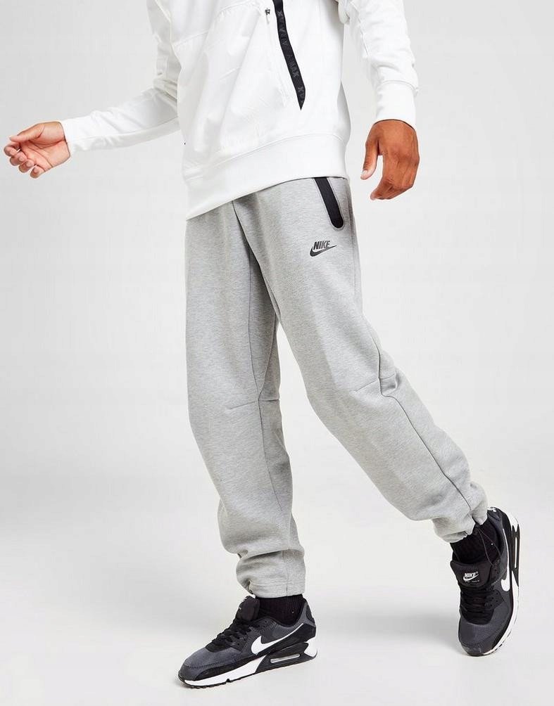 Spodnie dresowe Nike Sportswear Tech Fleece męskie DQ4312-063 szare r. XL